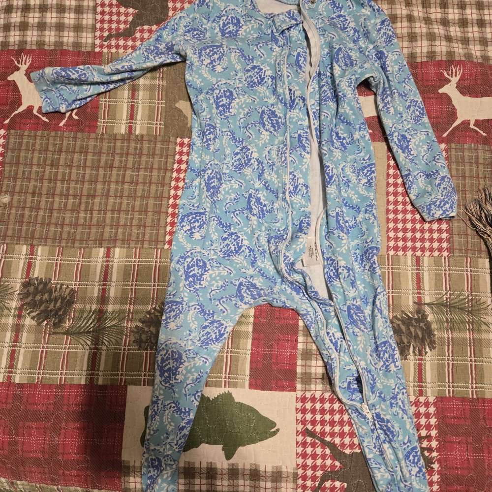 Blue Lilly Pulitzer Pajama 18-24 Months